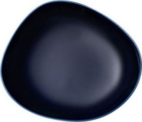 Dark Blue tiefer Teller 20x18cm