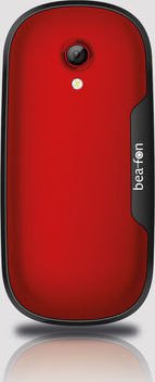 Beafon C220 4,5 cm 1.77 82 g Rot Einsteigertelefon