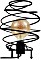 Briloner Swirl lampka nocna czarny (7870-015)