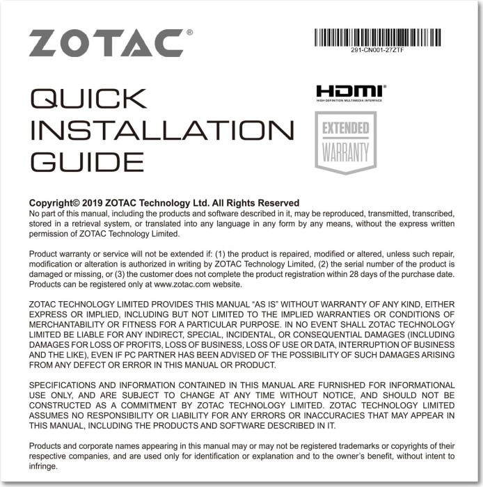 Zotac Gaming GeForce RTX 3060 Twin Edge OC, 12GB GDDR6, HDMI, 3x DP