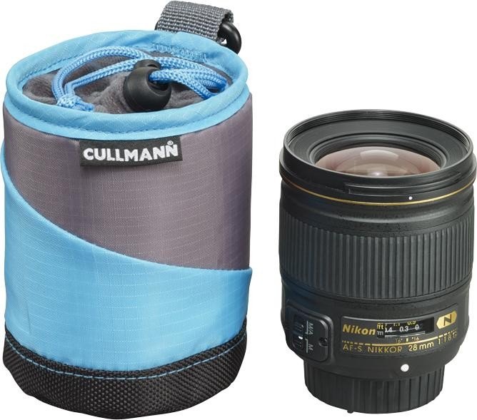 Cullmann Lens container Small futerał na obiektyw niebieski/szary