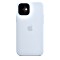 Apple Silikon Case mit MagSafe für iPhone 12/iPhone 12 Pro wolkenblau Vorschaubild