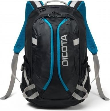 Dicota Backpack Active Rucksack schwarz/blau