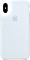 Apple Silikon Case für iPhone X himmelblau (MRRD2ZM/A)