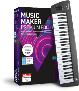 Magix Music Maker 2018 Control (deutsch) (PC)