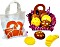 Goki Toy shop miniatures, rolls, with cotton bag and basket (51704)