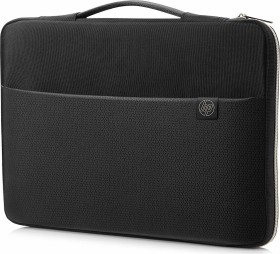 HP 17.3" Carry sleeve notebook cover, black/gold (3XD37AA#ABB)