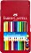 Faber-Castell Colour Grip Buntstift sortiert, Metalletui, 12er-Set (112413)