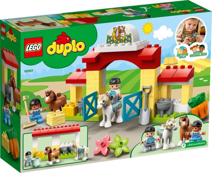 LEGO DUPLO - Pferdestall und Ponypflege