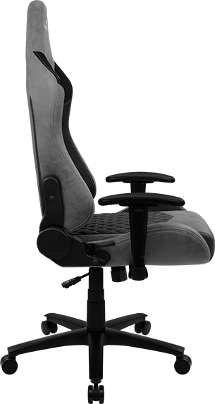 AeroCool Duke AeroSuede fotel gamingowy, czarny/szary