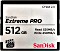 SanDisk Extreme PRO R525/W450 CFast 2.0 CompactFlash Card 512GB (SDCFSP-512G-G46D)