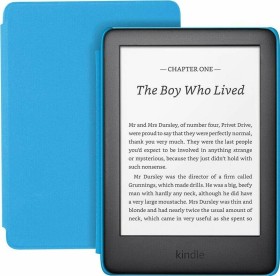 Amazon Kindle J9G29R 10. Gen schwarz 8GB, ohne Werbung, Kids Edition Bundle Blau (53-021285 / 53-021282)
