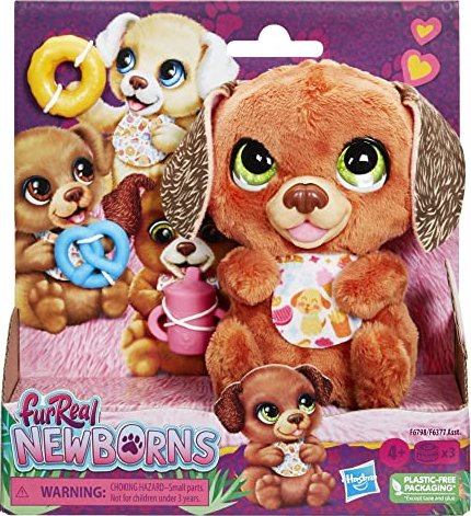 Hasbro FurReal Friends Newborns Hündchen braun