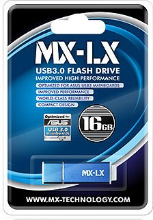Mach Xtreme Technology MX-LX niebieski 16GB, USB-A 3.0