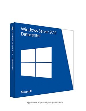 Microsoft Windows Server 2012 64Bit Datacenter OEM/DSP/SB, 2 Procesory (angielski) (PC)