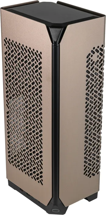 Cooler Master NCORE 100 MAX brąz Edition, bronze/czarny, szklane okno, mini-ITX, 850W SFX
