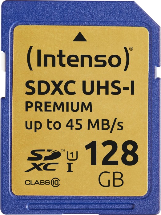 Intenso Premium R45 SDXC 128GB, UHS-I U1, Class 10