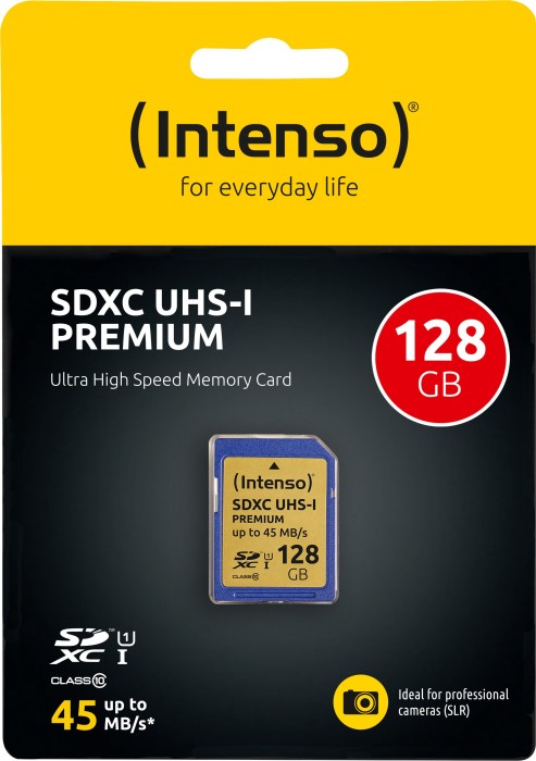 Intenso Premium R45 SDXC 128GB, UHS-I U1, Class 10