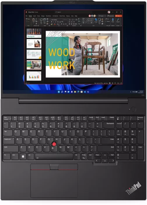 Lenovo ThinkPad E16 G1 Graphite Black, Ryzen 7 7730U, 16GB RAM, 1TB SSD, DE