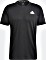 adidas Aeroready shirt short-sleeve black/white (men) (GR0514)