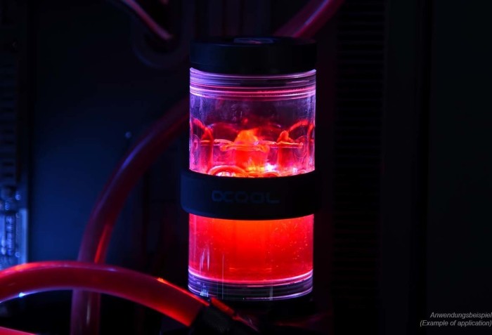 Alphacool Eiswasser Crystal Red, Płyn chłodzący, 1000ml