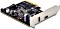 DeLOCK PCI Express x4 Karte zu 1 x SuperSpeed USB 20 Gbps, 1x USB-C 3.2, PCIe 3.0 x4 (90074)