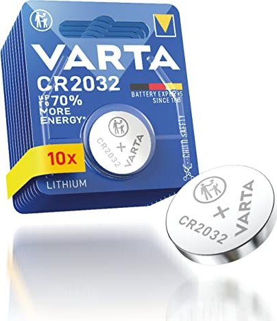 CR2032 10er VARTA CR2032 Lithium Knopfzellen 3V Batterie in Original 