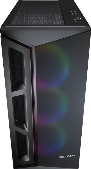 Cougar DarkBlader X5 RGB Translucent Black, Glasfenster