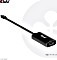 Club 3D Mini DisplayPort 1.4 [Stecker] auf HDMI 2.1 [Buchse] Adapterkabel, schwarz (CAC-1186)