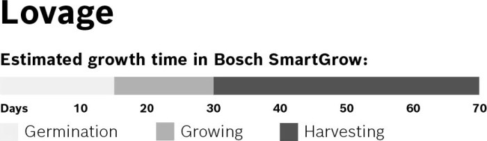 Bosch MSGZH023 SmartGrow Samenkapseln Liebstöckel
