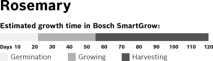 Bosch MSGZH024 SmartGrow Samenkapseln Rosmarin