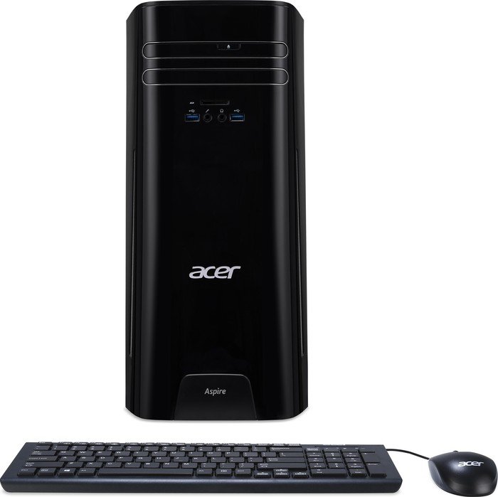 Acer Aspire TC-780, Core i3-7100, 8GB RAM, 128GB SSD, 1TB HDD