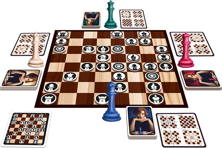 The Queen's Gambit -English Version - A Board Game by Mixlore - 2