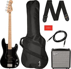 Fender Squier Affinity Series Precision Bass PJ pack MN Black
