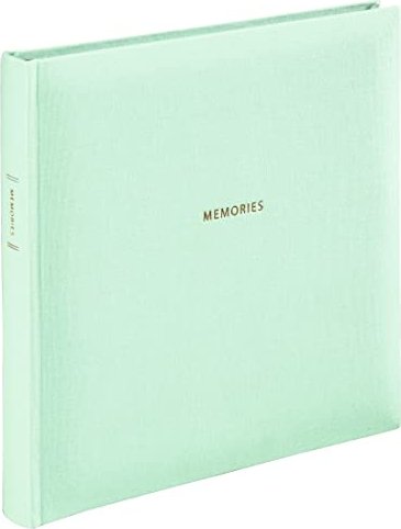 Hama książka album zdjęciowy Memories 25x25/50 czarne strony zielony