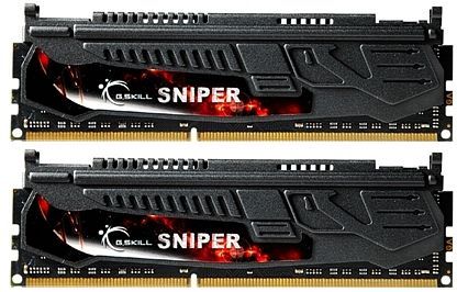G.Skill Sniper DIMM Kit 8GB, DDR3-2133, CL11-11-11-30 (F3-17000CL11D-8GBSR)