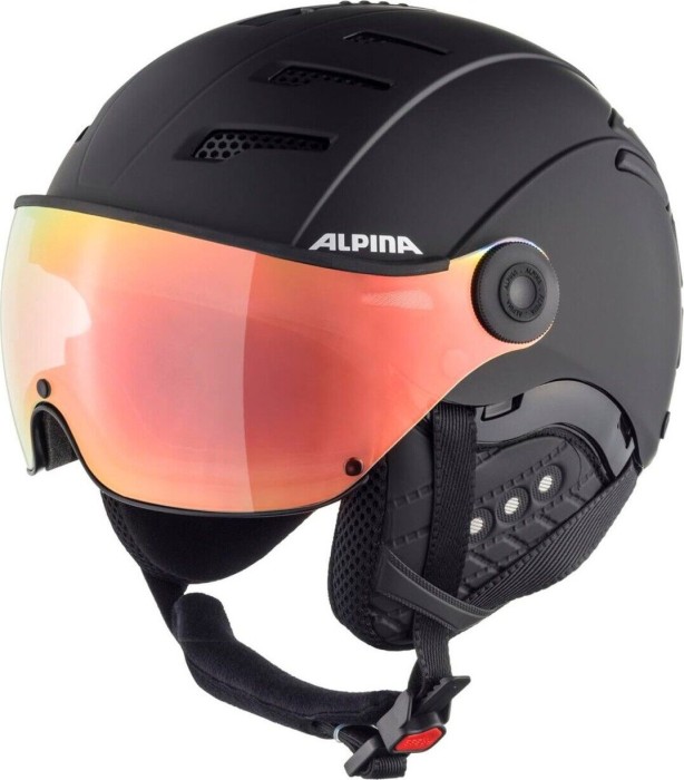 Alpina Jump 2.0 Q-Lite Helm schwarz matt (Modell 2021/2022)