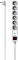 Hama Steckdosenleiste mit Schalter, 6-fach, Überspannungsschutz, 3m, weiß (223155)