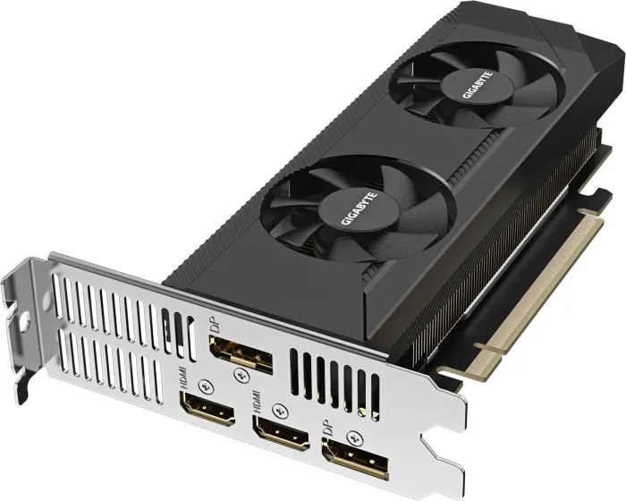 GIGABYTE GeForce RTX 3050 OC Low Profile 6G, 6GB GDDR6, 2x HDMI, 2x DP