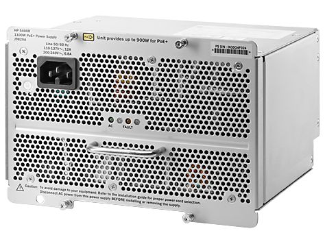 HP Netzteil 1100W PoE+ zl2 f. 5400R Plugin-Modul