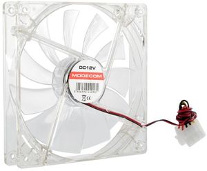 Modecom Fan LED 14 czerwony, 140mm