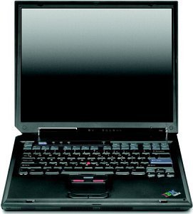 Lenovo Thinkpad R40, Pentium-M, 256MB RAM, 40GB HDD, DE