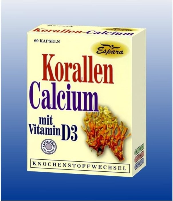 Espara Korallen-Calcium Kapseln 60St