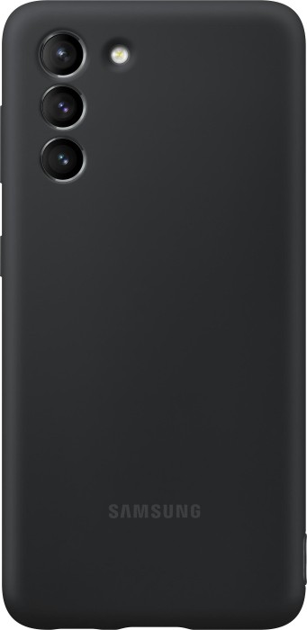 Samsung Silicone Cover für Galaxy S21 schwarz