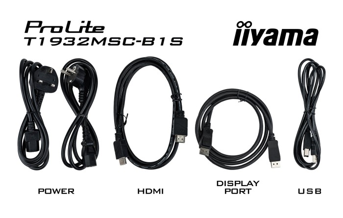 iiyama ProLite T1932MSC-B1S, 19"