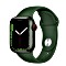 Apple Watch Series 7 (GPS + Cellular) 41mm Aluminium grün mit Sportarmband Klee (MKHT3FD)