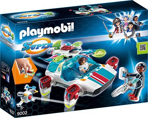 Playmobil® SUPER4 Piraten-Chamäleon mit Ruby 9000Kinder Spielzeug ab 5 Jahre 