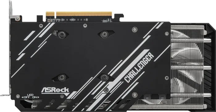ASRock Radeon RX 7600 XT Challenger 16GB OC, RX7600XT CL 16GO, 16GB GDDR6, HDMI, 3x DP