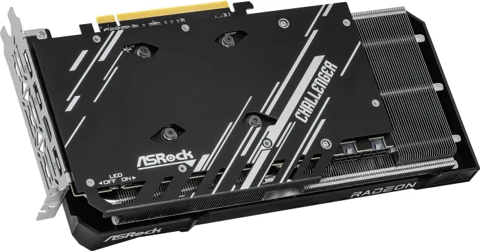 ASRock Radeon RX 7600 XT Challenger 16GB OC, RX7600XT CL 16GO, 16GB GDDR6, HDMI, 3x DP