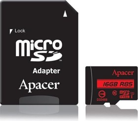 R85 microSDHC 16GB Kit UHS I U1